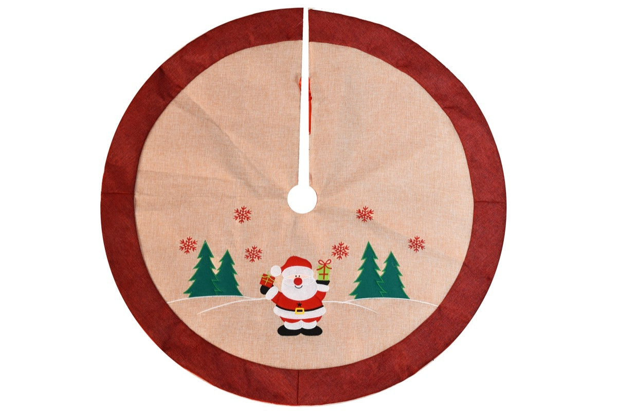 MAURY'S SOTTO ALBERO DI NATALE COPRI BASE BABBO NATALE 90 CM