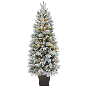 MAURY'S ALBERO MONTECARLO INNEVATO 150 CM CON LED