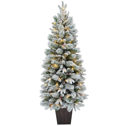 MAURY'S ALBERO MONTECARLO INNEVATO 150 CM CON LED