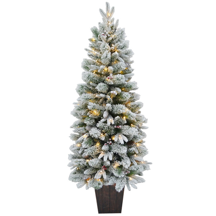 MAURY'S ALBERO MONTECARLO INNEVATO 150 CM CON LED