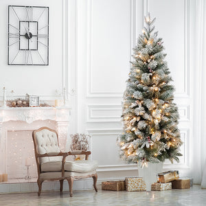 MAURY'S ALBERO MONTECARLO INNEVATO 150 CM CON LED