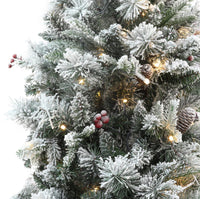 MAURY'S ALBERO MONTECARLO INNEVATO 150 CM CON LED