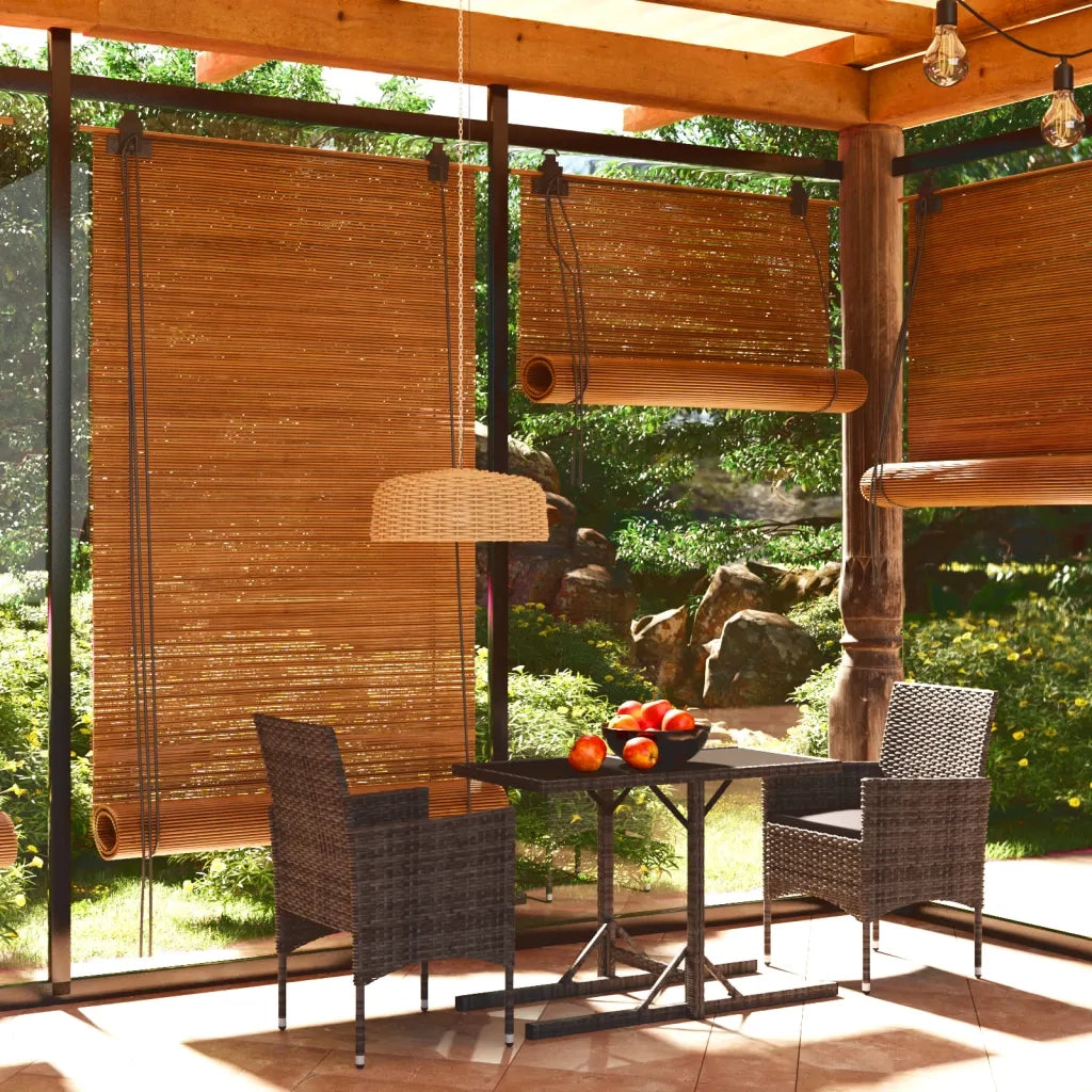 Set Mobili da Pranzo per Giardino 3 pz | Set Salotto da Giardino Grigio