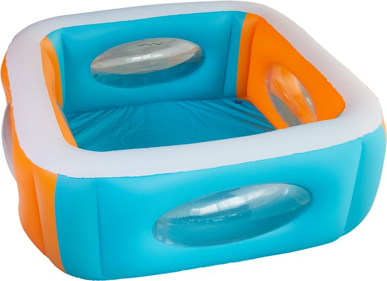 BESTWAY PISCINA WINDOW MULTI COLOR CON OBLO' 168 X 168 X 56 CM ASSORTITO