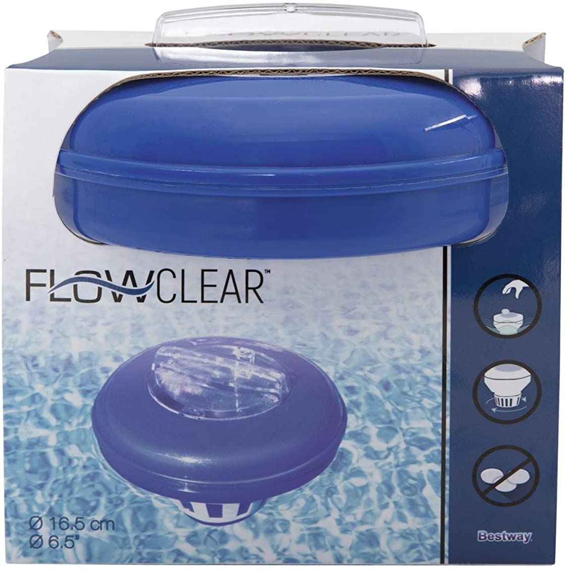 BESTWAY FLOWCLEAR DISPENSER PER CLORO MEDIO 16,5 CM ADATTO PER PASTIGLIE