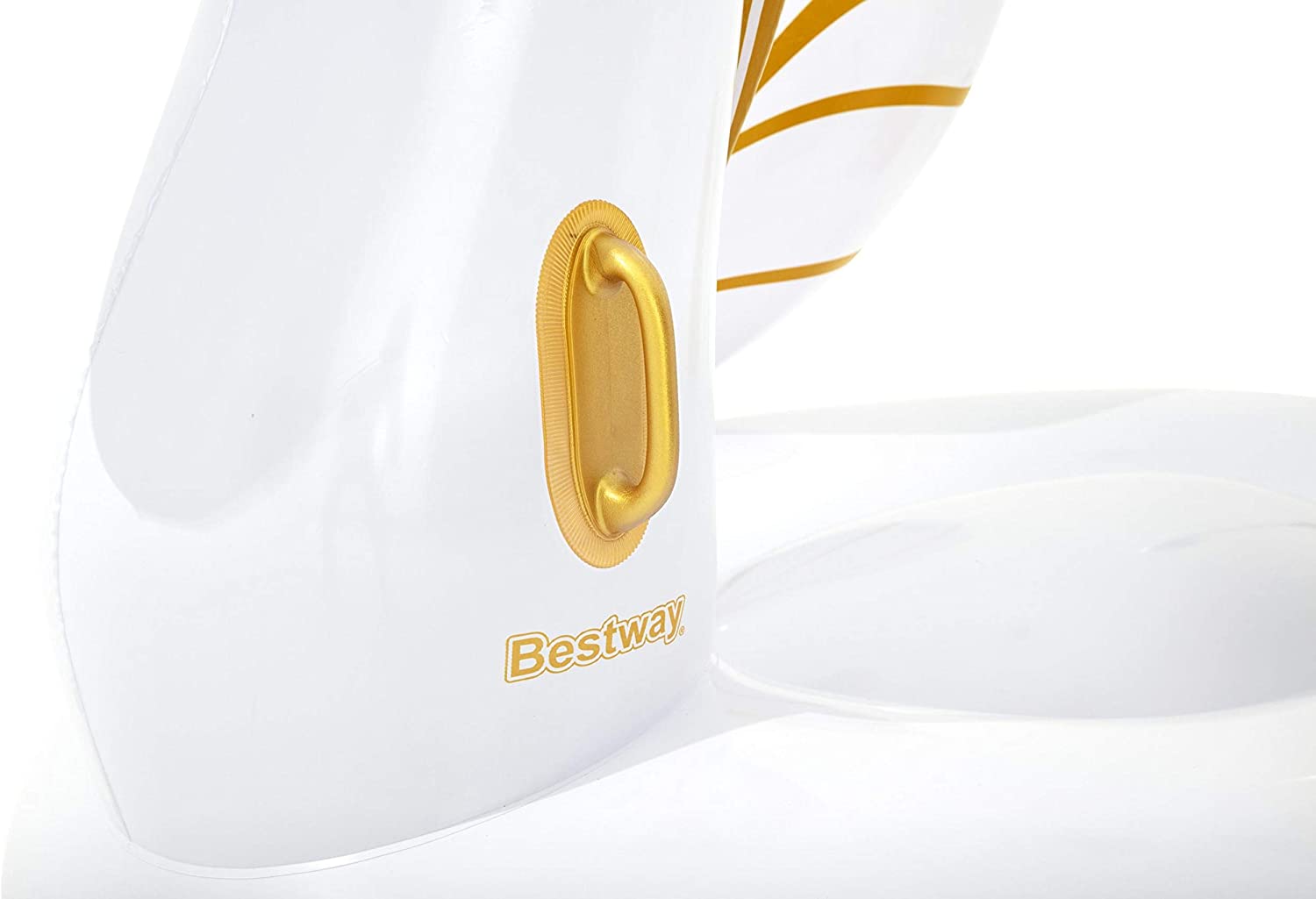 FLOAT'N FASHION PEGASO GONFIABILE BIANCO/ORO 231 X 150 CM