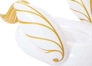 FLOAT'N FASHION PEGASO GONFIABILE BIANCO/ORO 231 X 150 CM