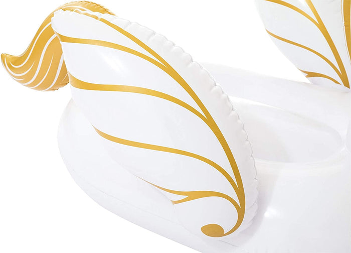 FLOAT'N FASHION PEGASO GONFIABILE BIANCO/ORO 231 X 150 CM