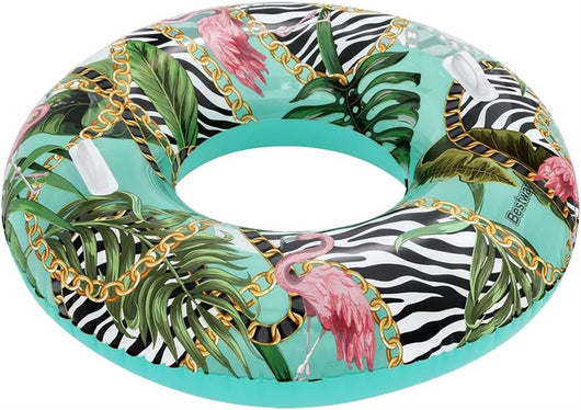 BESTWAY CIAMBELLA SALVAGENTE GONFIABILE FLORAL FANTASY ?99 X 99 X 31.5 CM