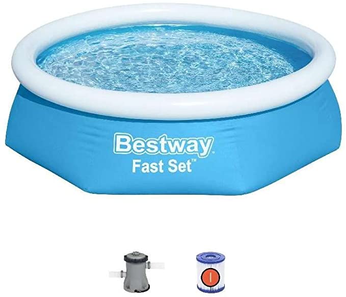 PISCINA FAST SET 244X61 CM CAPACITÀ 1.880L CON POMPA FILTRO
