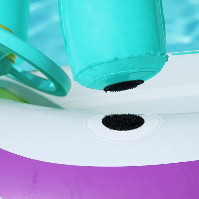 BESTWAY GONFIABILE NAVICELLA PER RAGAZZI CON FINESTRELLA PER VEDE L'ACQUA 3+