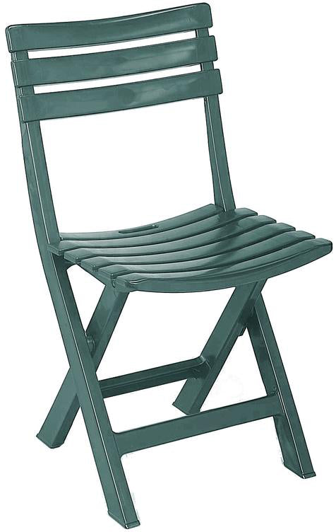 MAURY'S TIVOLI SEDIA PIEGHEVOLE DA ESTERNO VERDE 44 X 41 X H78 CM