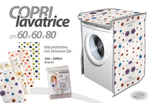 COPRILAVATRICE CON FANTASIA A POIS 85X60X60CM IN COLORE ASSORTITO