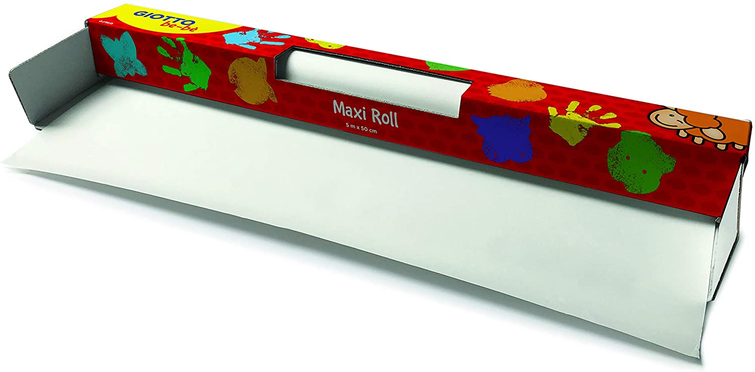 GIOTTO BEBE MAXI ROLL 4 VASETTI DI COLORI A DITA 150 ML