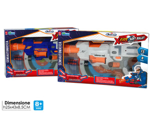 MAURY'S X-FIRE SOFT BULLET PISTOLA SEMIAUTOMATICA SPARATUTTO