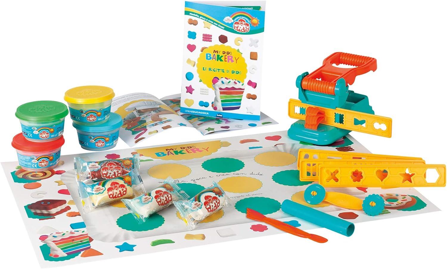 DIDÒ MY BAKERY GIOCO PER BAMBINI CON 20 FORME 3+