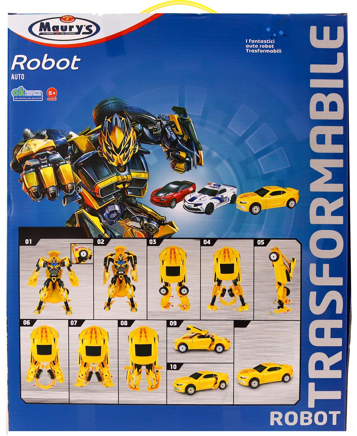 MAURY'S AUTO-ROBOT DOMINATION TRASFORMABILE