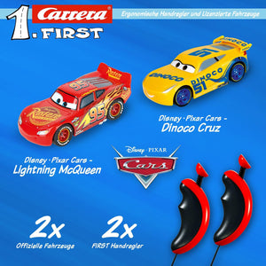 PISTA A BATTERIA CARS FRIENDS RACE CON 2 CONTROLLER E MACCHININE