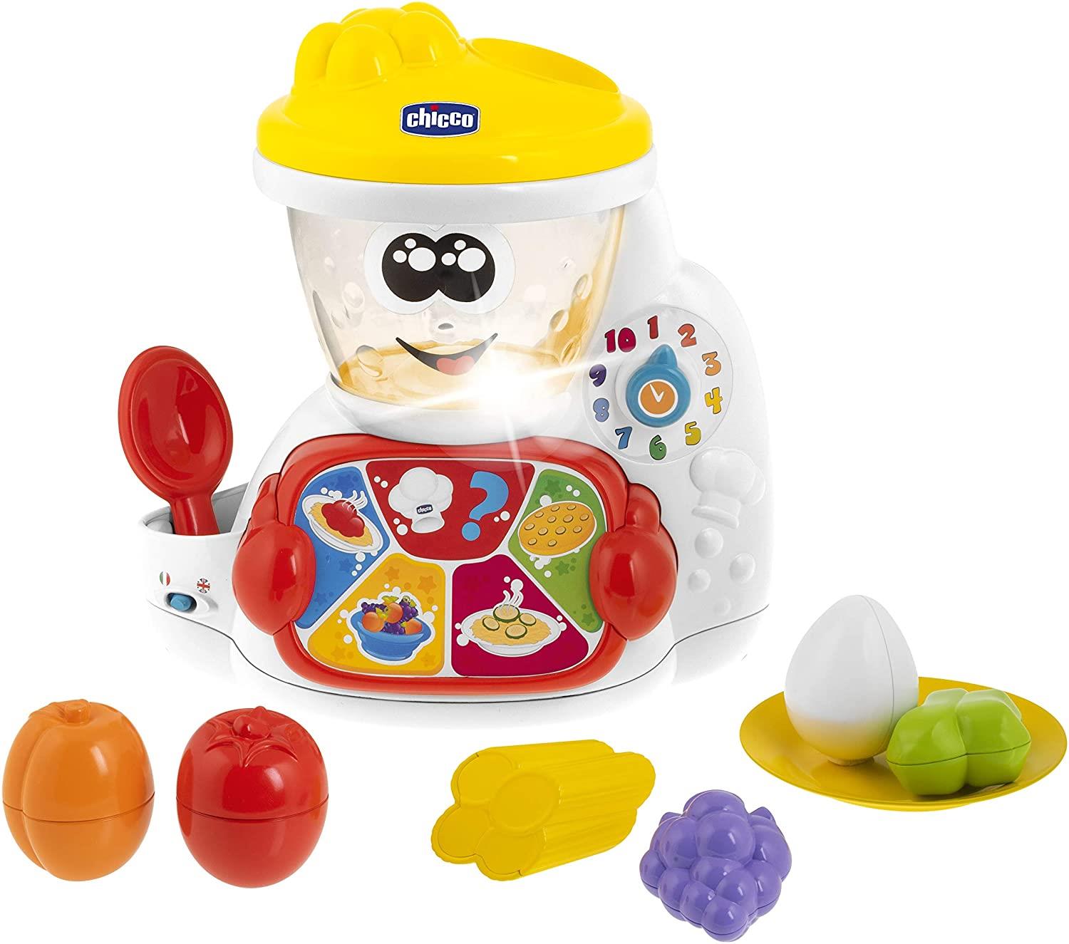 CHICCO COOKY IL ROBOT DA CUCINA GIOCO ELETTRONICO BILINGUE 18M- 4+