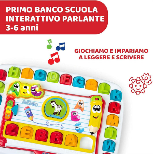 CHICCO BANCO SCUOLA LEGGI E IMPARA GIOCO EDUCATIVO ELETTRONICO METODO MONTESSORI BAMBINI 3-6 ANNI