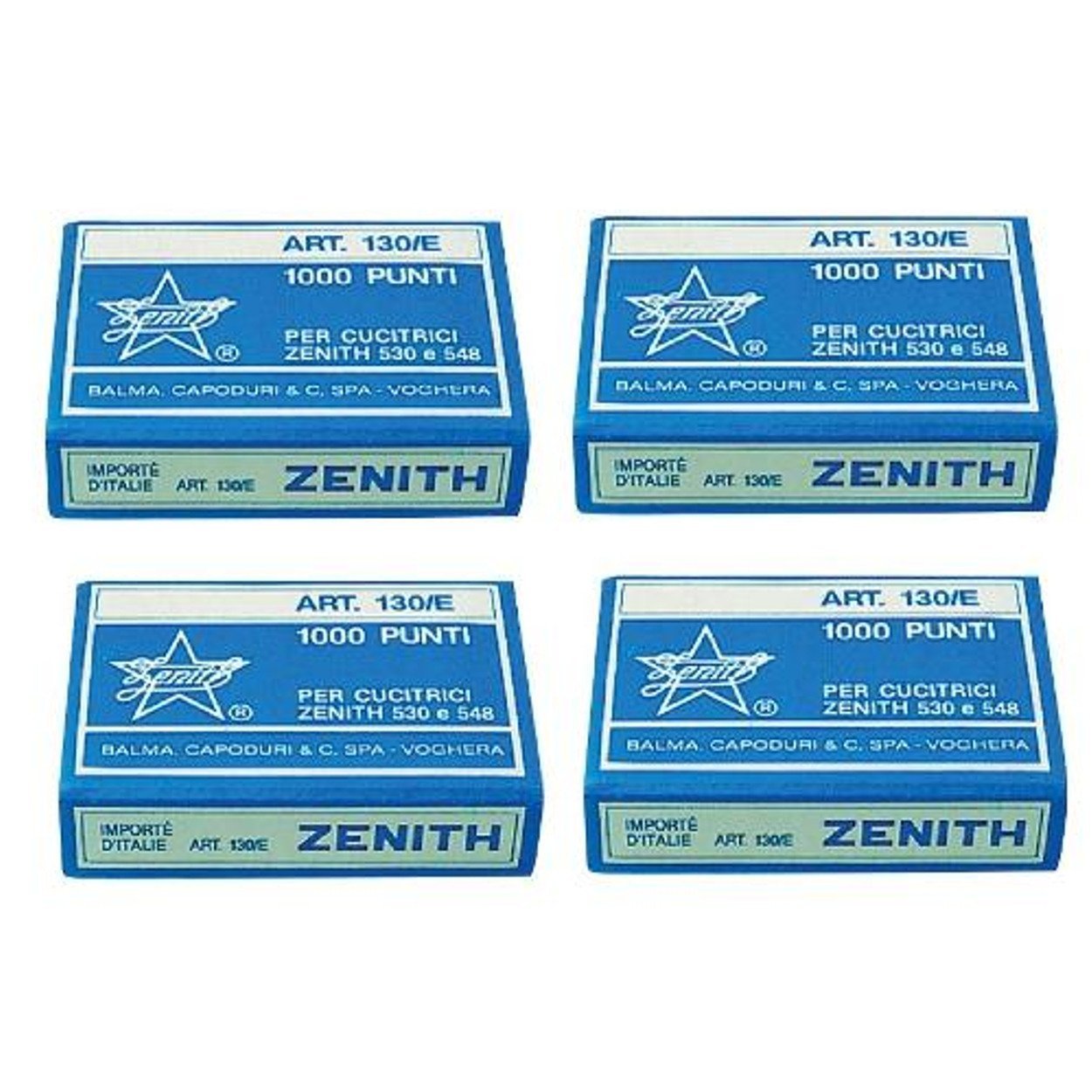 PUNTI PER CUCITRICE 4X1000PZ ZENITH