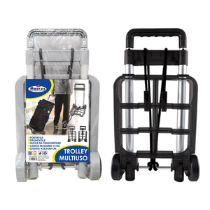 MAURY'S TROLLEY MULTIUSO PORTATILE PIEGHEVOLE PER ZAINO