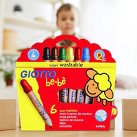 GIOTTO BEBE MATITONI 6 PEZZI