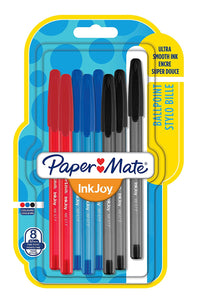PAPERMATE PENNA A SFERA INKJOY 5PZ COLORI ASSORTITI