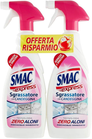 SMAC BIPACCO SPRAY SGRASSATORE 650 ML DISINFETTANTE CON CANDEGGINA