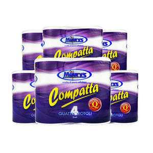 MAURY'S CARTA IGIENICA 24 ROTOLI 2 VELI COMPATTA 780GR ALTA QUALITÀ