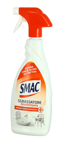 SMAC BIPACCO SPRAY SGRASSATORE 650 ML DISINFETTANTE CON CANDEGGINA