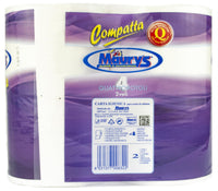 MAURY'S CARTA IGIENICA 24 ROTOLI 2 VELI COMPATTA 780GR ALTA QUALITÀ