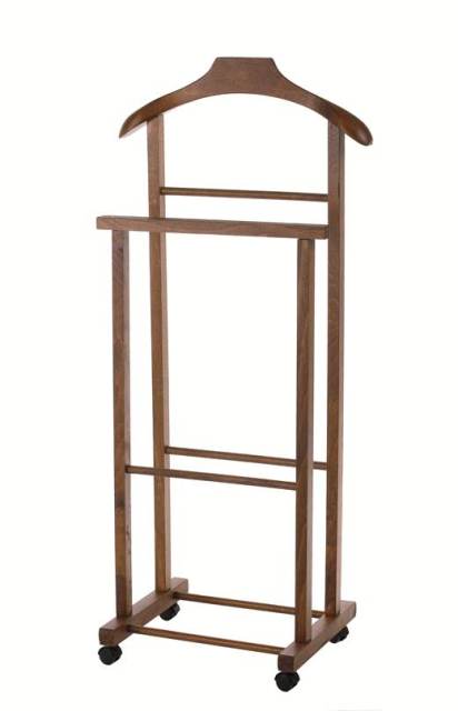 MAURY'S DOPPIO INDOSSATORE DA CAMERA COLORE NOCE LEGNO DI FAGGIO 43 X 33 X H105 CM