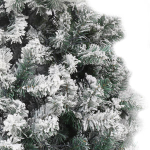 ALBERO DI NATALE ROCCARASO 180 CM CON NEVE INNEVATO ARTIFICIALE