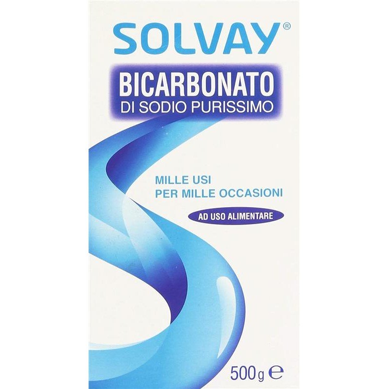 4 SOLVAY BICARBONATO DI SODIO PURISSIMO DA 500 GR