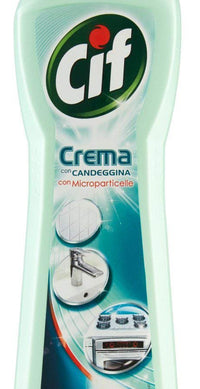 SET 4 CIF CREMA ATTIVA CON MICROPARTICELLE E CANDEGGINA IN FORMATO DA 500 ML
