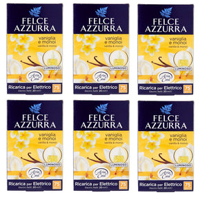 SET 6 FELCE AZZURRA RICARICA PER DIFFUSORE ELETTRICO DA 20 ML VANIGLIA
