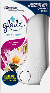 GLADE SENSE AND SPRAY BASE E RICARICA DA 18 ML RELAX ZEN