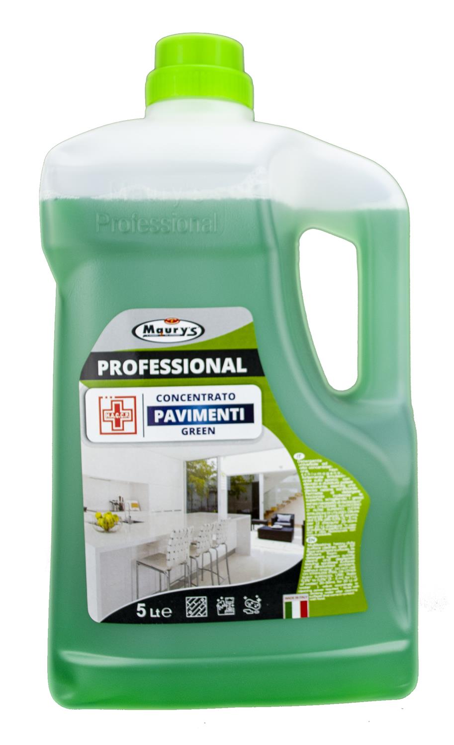 15LT MAURY'S PROFESSIONAL PAVIMENTI GREEN IN CONFEZIONI DA 3X5 LT