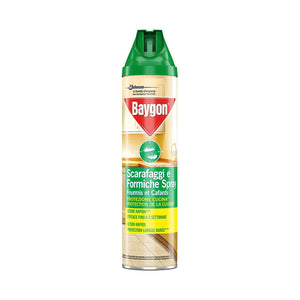 BAYGON INSETTICIDA SCARAFAGGI E FORMICHE SPRAY 400 ML