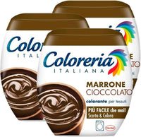 SET 3 PZ COLORERIA 350GR MARRONE CIOCCOLATO