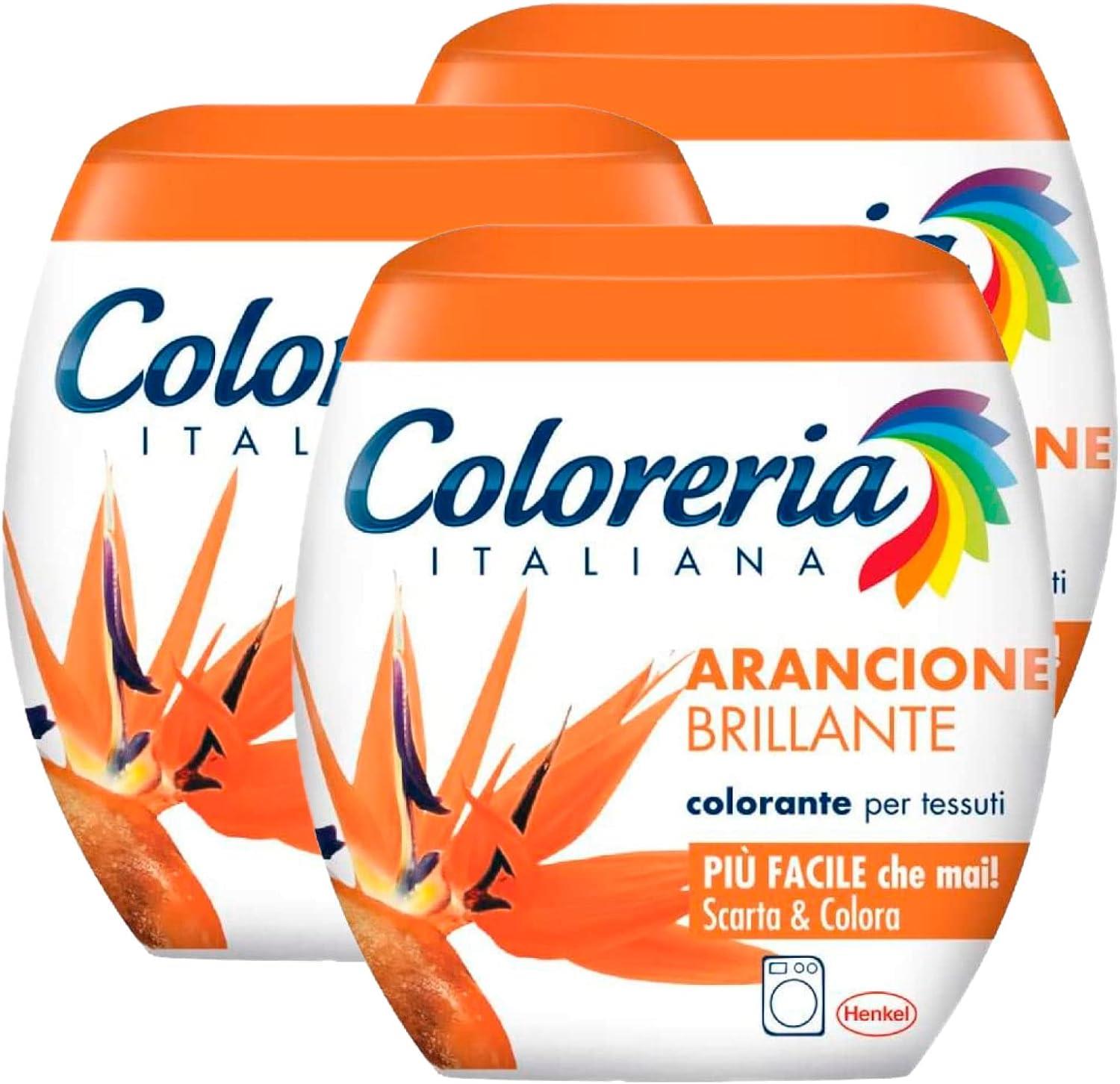SET 3 PZ COLORERIA 350GR ARANCIONE BRILLANTE