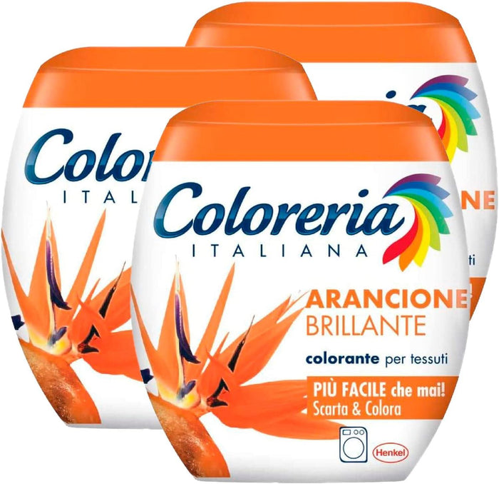 SET 3 PZ COLORERIA 350GR ARANCIONE BRILLANTE