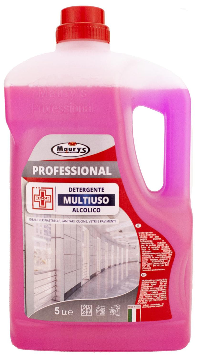 15LT MAURY'S PROFESSIONAL DETERGENTE PAVIMENTI ASCIUTTO RAPIDO IN CONF. DA 3X5LT