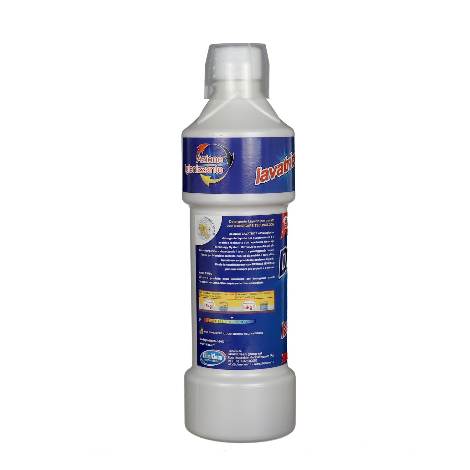 DEODUE LAVATRICE IGIENIZZANTE 25 LAVAGGI FIORI AZZURRI