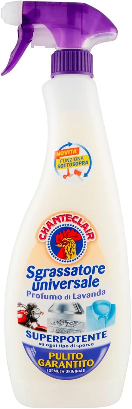 CHANTECLAIR SET 6 PZ SGRASSATORE 700 ML PULITO GARANTITO FRAGRANZE MISTE