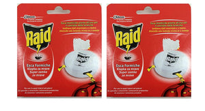 SET 2 CONFEZIONI DI RAID ESCA PER FORMICHE PRONTA ALL' USO