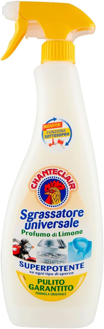 CHANTECLAIR SET 6 PZ SGRASSATORE 700 ML PULITO GARANTITO FRAGRANZE MISTE