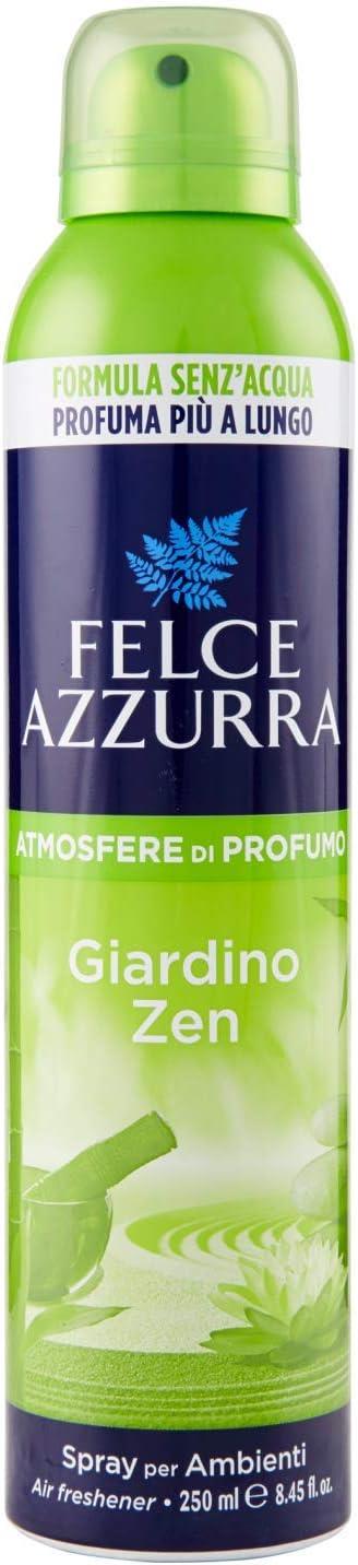 SET 6 FELCE AZZURRA ARIA DI CASA SPRAY AMBIENTE GIARDINO ZEN 250 ML