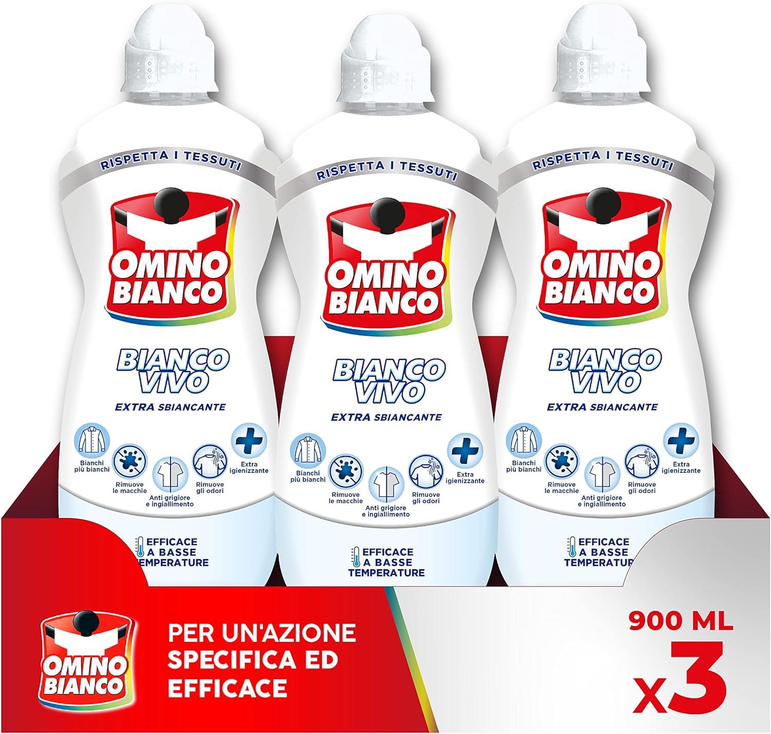 SET 3 PZ ADDITIVO OMINO BIANCO GEL 900ML BIANCOVIVO